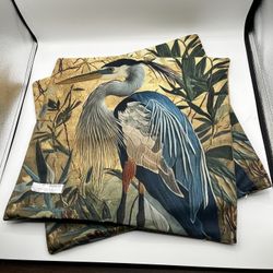 2 Pillow Cases With Zipper, 17.5" X 17.5", (4604)