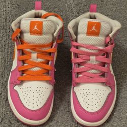 NIKE AIR JORDANS  1 Mid PinkSicle