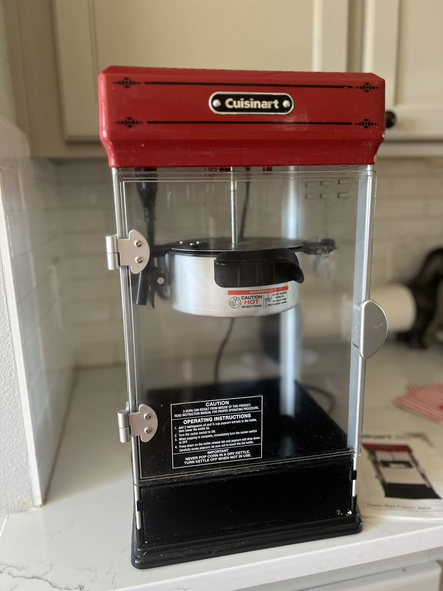 Cuisinart (Crate & Barrel) Classic Popcorn Maker