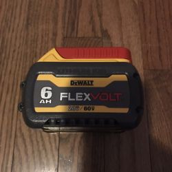 Dewalt Flex Volt 6.0  Battery Brand New $100 Firm 