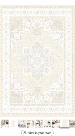 96”x 120” Area rug for living room
