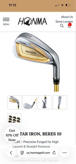 Honma Malbon 4 Star iron set