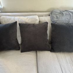 Couch Pillows- Grey & Beige/Grey -Living Spaces 