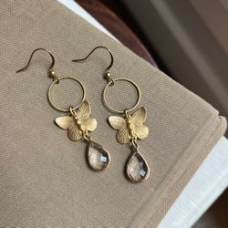 Butterfly Statement Earrings ( firm on price )