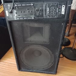 Crate Pa Speaker