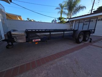 Carson Flatbed Utility Trailer Tandem Axle