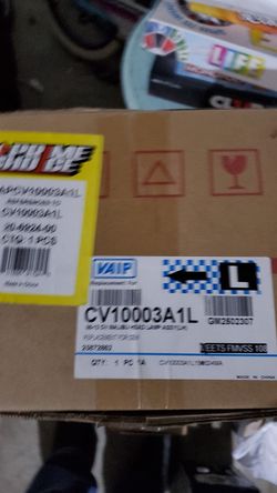 Malibu headlamp assembly LH