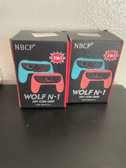 NBCP Wolf N-1 Joy-Con Grip for Switch 2 – 2 Pack