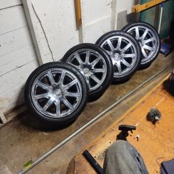Rims And New Tires 225/45 R18