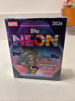 Marvel neon mega box