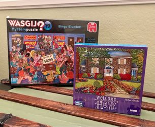 NEW! 2 Puzzles 1000 pieces each