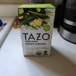 Tazo Organic Green Ginger Tea Bags 