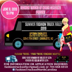 FASHION TRUCKS OF NORTH CAROLINA