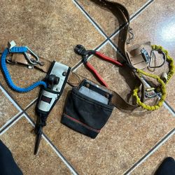 Scaffolding Belt With Wrench And Good Brand Tweezers 
