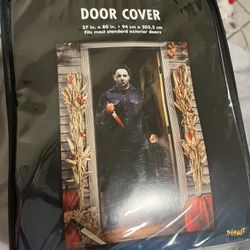 Micheal Myers Door Cover 