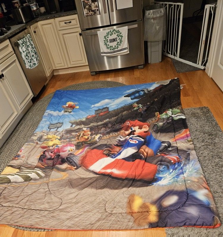 Twin Size SuperMario Comforter