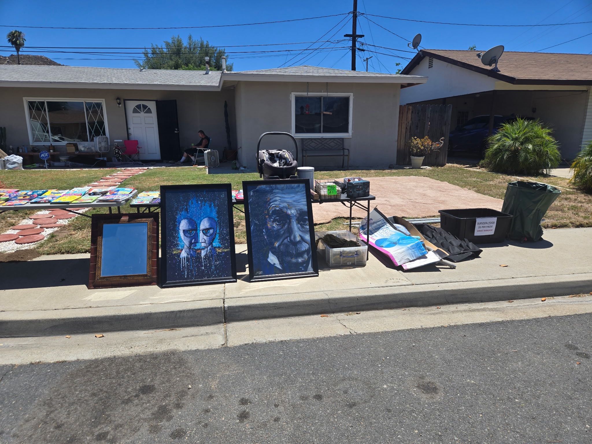 Fun yard sale at 521 Snead Dr., Hemet