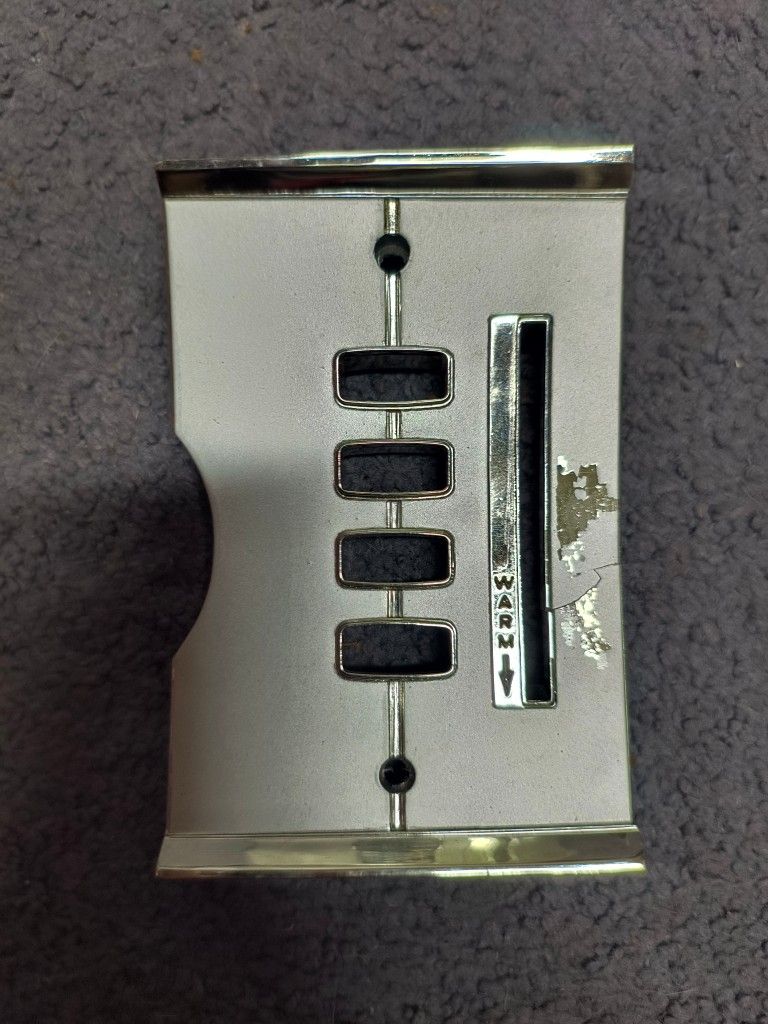 1965 Dodge Coronet Heater Control Bezel