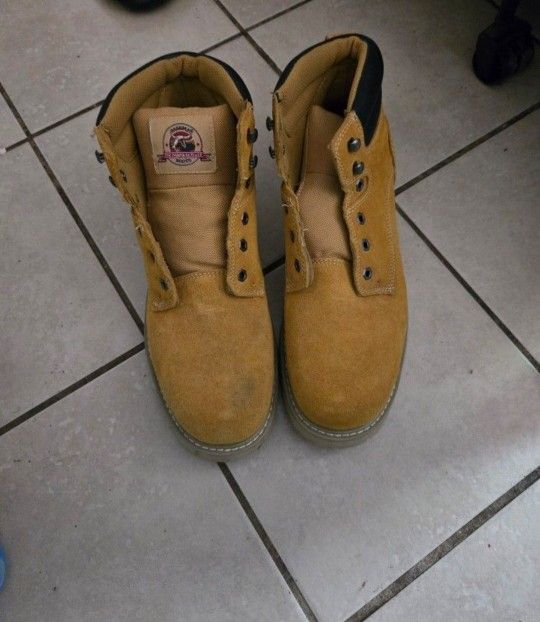 Men's Steel Toe Boots Size12