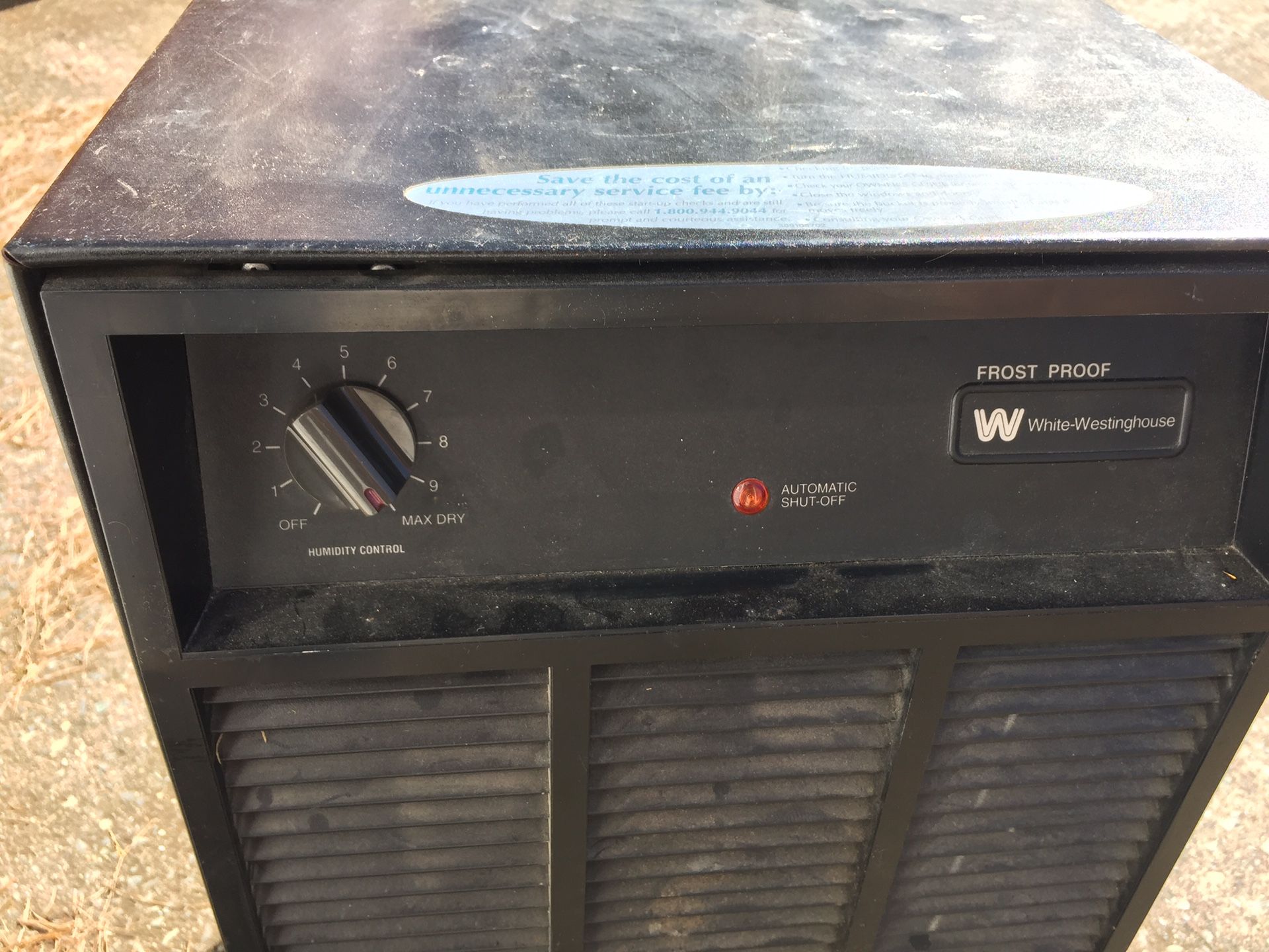 White Westinghouse Dehumidifier for Sale in Charlotte, NC OfferUp