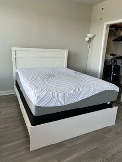 Full Queen Bed Setup
