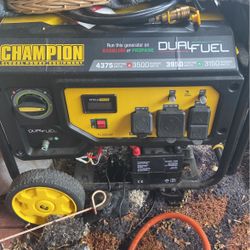 Champion Dual Fuel Generator