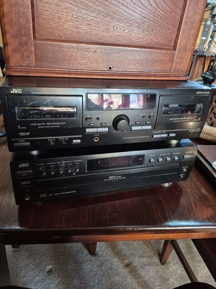 JVC Compu Link Component, Both $60