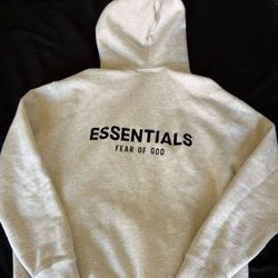 Essentials Grey Hoodie 