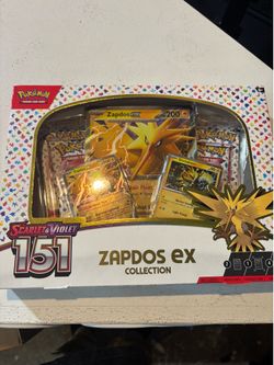 151 Collection—Zapdos ex  box