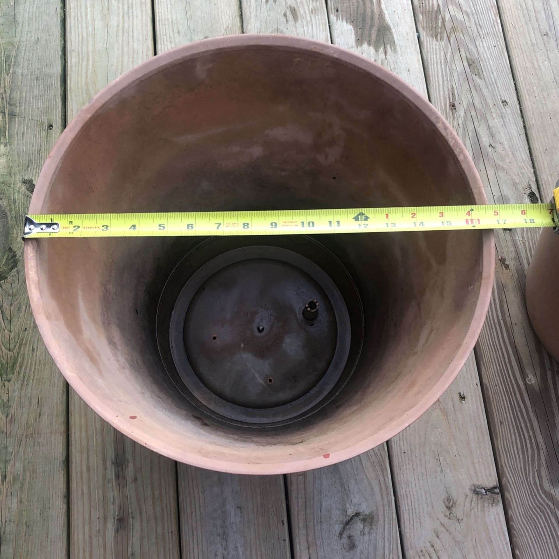 Planters/flower Pots (2) Earthtone