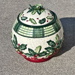 Christmas Cookie Jar 