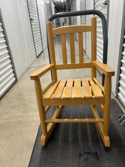 Wooden Children's Rocking Chair