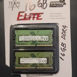 2x 8gb = 16gb DDR4 LAPTOP MEMORY