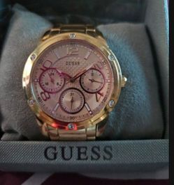 Guess Womens Watch Rose Gold