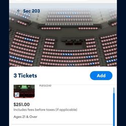 3 Marilyn Manson Tickets Highland Ca