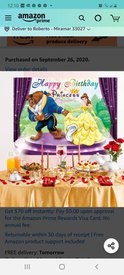 Beauty BEAST Banners/ Costume XL Adult MALE And FEMALE