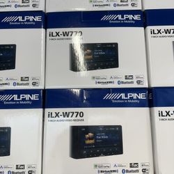 Alpine CarPlay Android I Phone Auto 