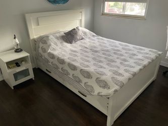 Full Size bed and mattress