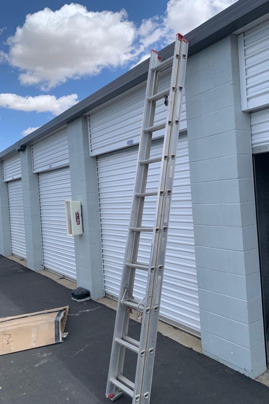 Ladder Hoist Track Extension