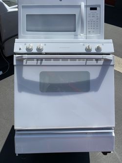 Microwave and gas range