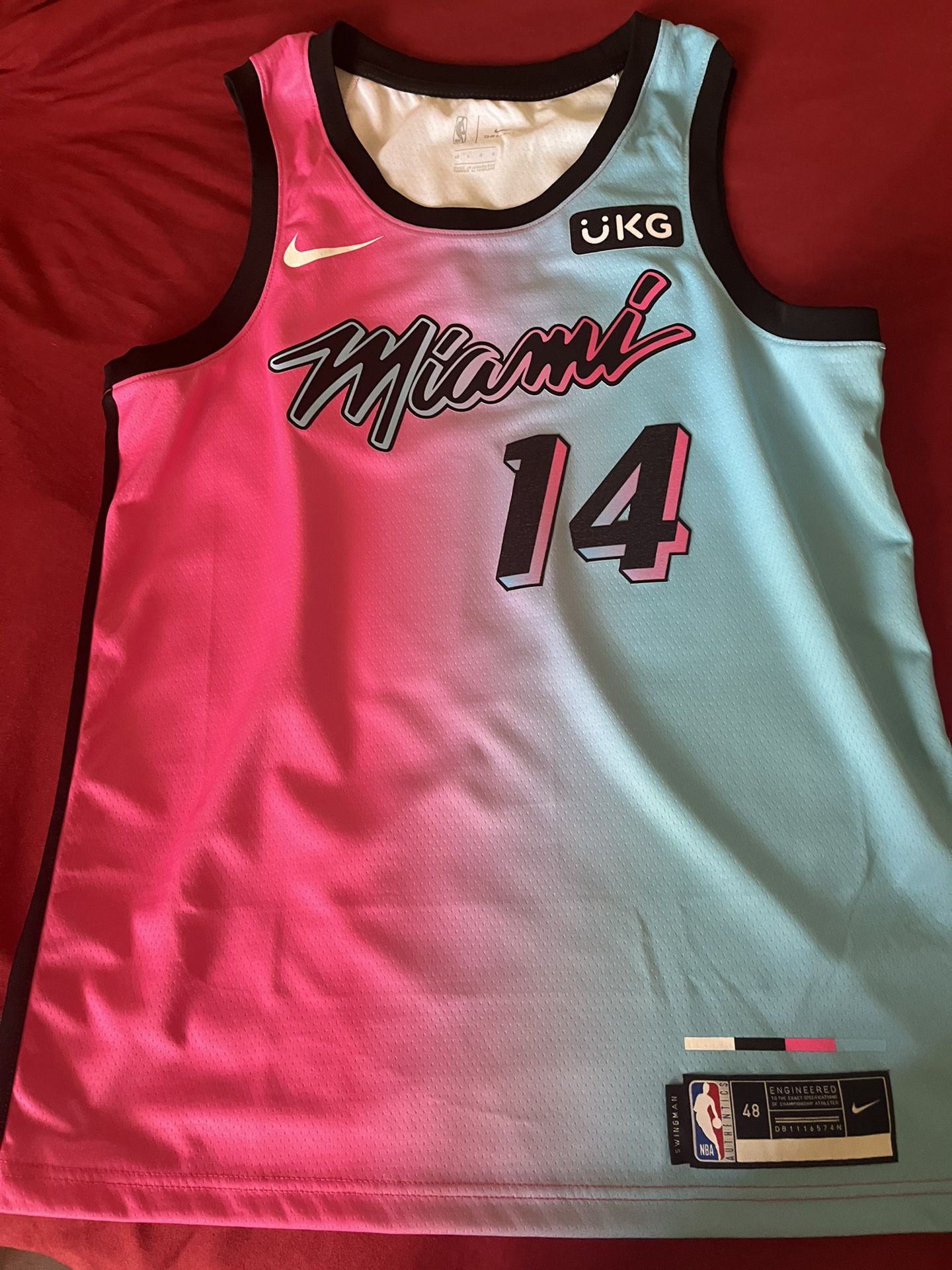 Authentic Miami Heat Jersey for Sale in Columbus, OH - OfferUp
