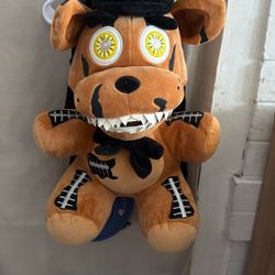 Five Nights At Freddys Plush Backpack NWT