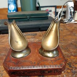Antique Brass Pipe Stand 