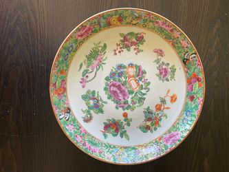 Chinese Rose Medallion Plate
