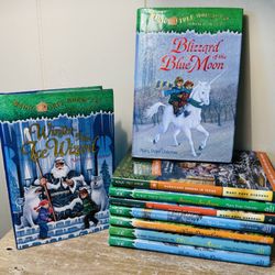 Magic Tree House Lot of 9 Hardcover Mary Pope Osborne Chapter, Autograph