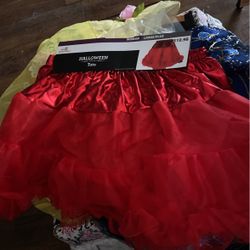 Red Adult Large Tutu