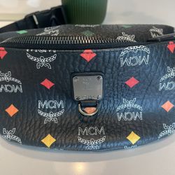 Mcm Fursten Rainbow  Belt Bag
