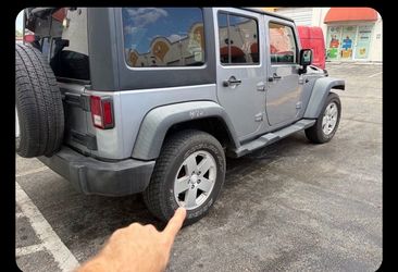 (5) Rare 18” Jeep Wrangler Wheels + Tires