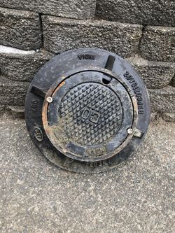 Iron cast Sewer lid cover