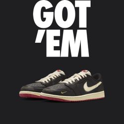 Jordan 1 Low Nigel Sylvester 